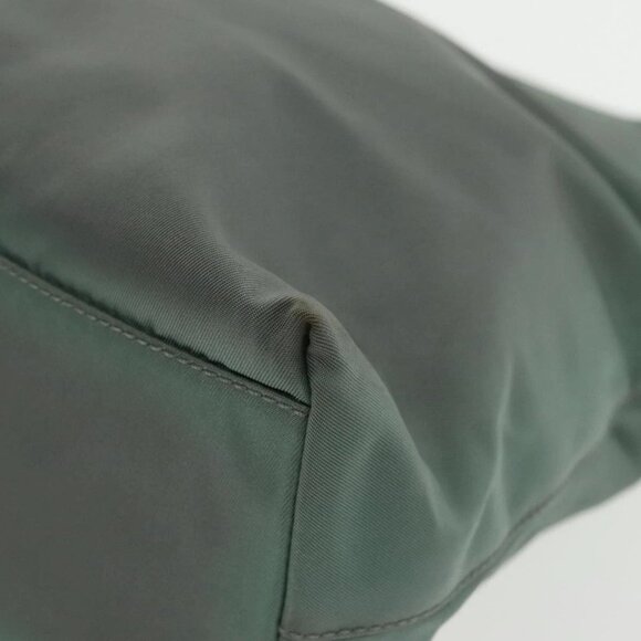 PRADA Shoulder Bag Nylon Khaki Auth 103443 - Picture 5 of 16